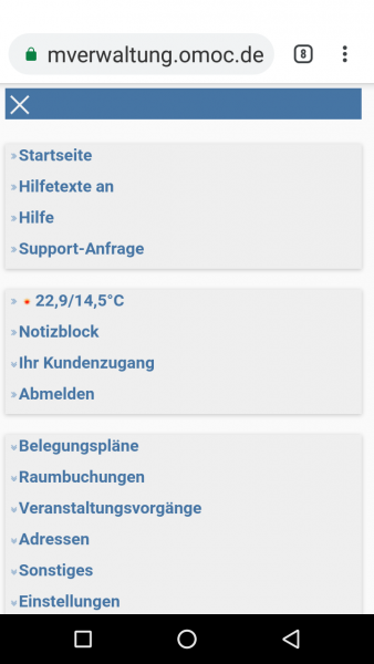 Mobile Ansicht Beispiel 5